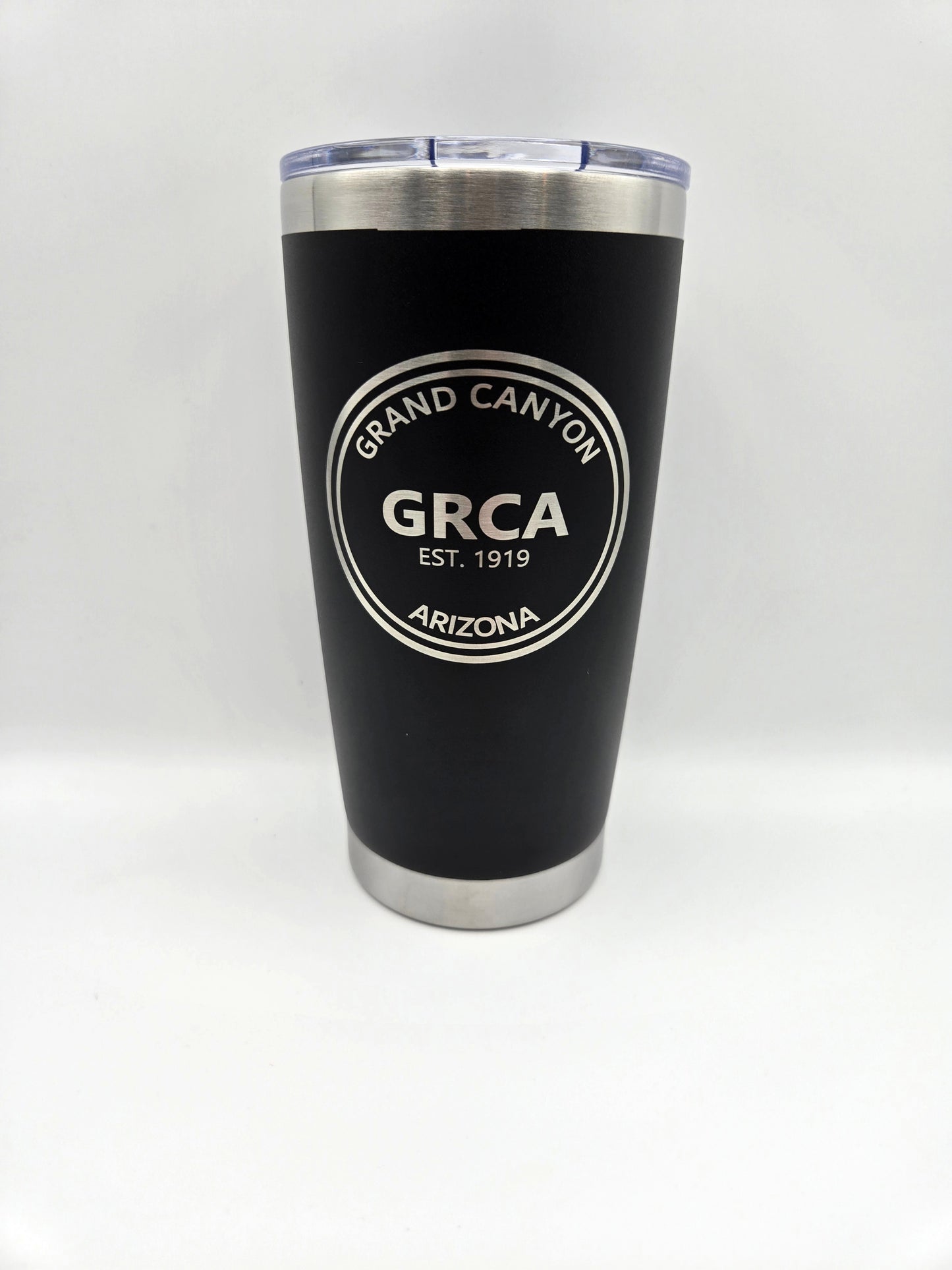 Engraving artwork showing Grand Canyon National Park logo design