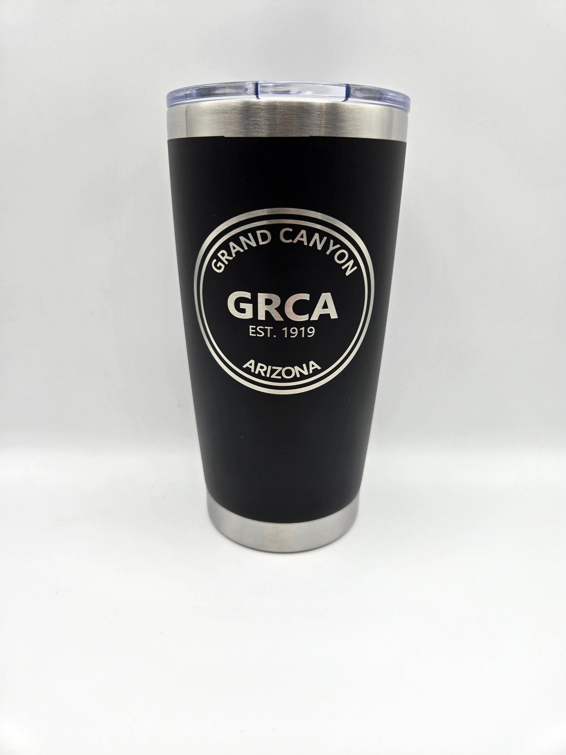 Engraving artwork showing Grand Canyon National Park logo design