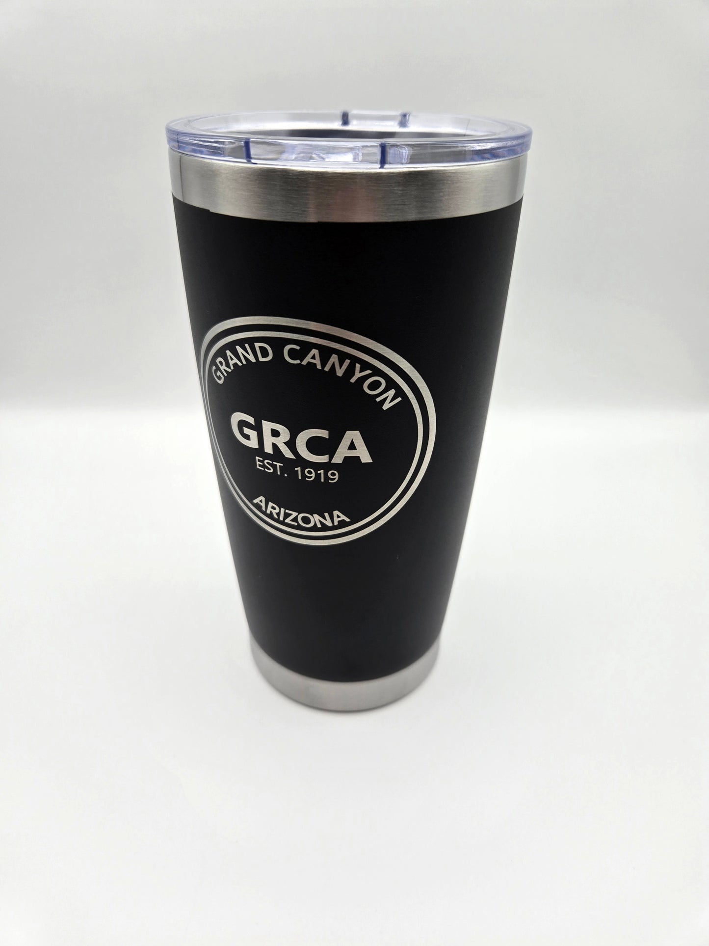 Engraving artwork showing Grand Canyon National Park logo design