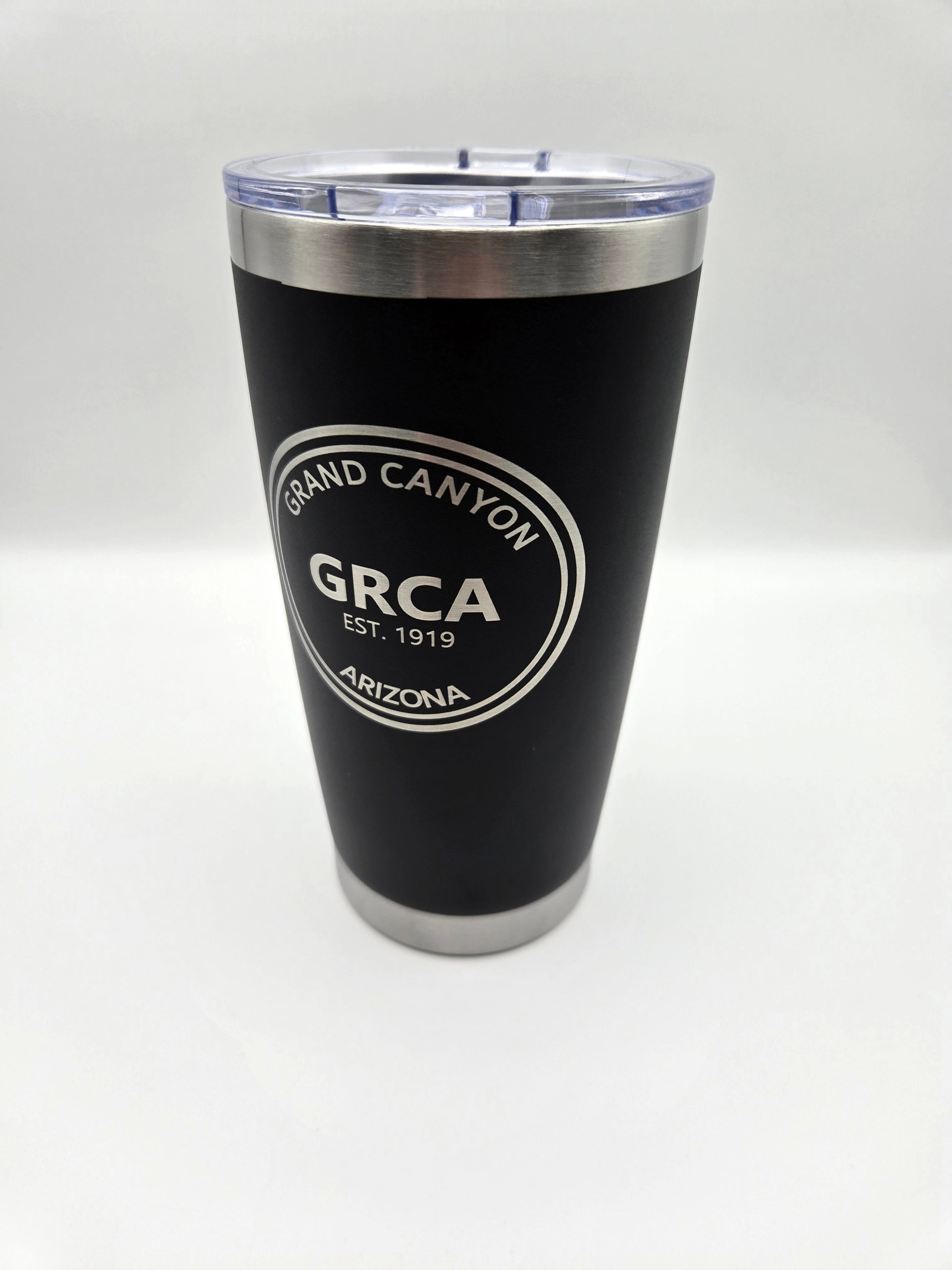 Engraving artwork showing Grand Canyon National Park logo design